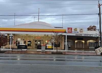 Fuel station in Stradbroke Ave, Nyah VIC 3594
